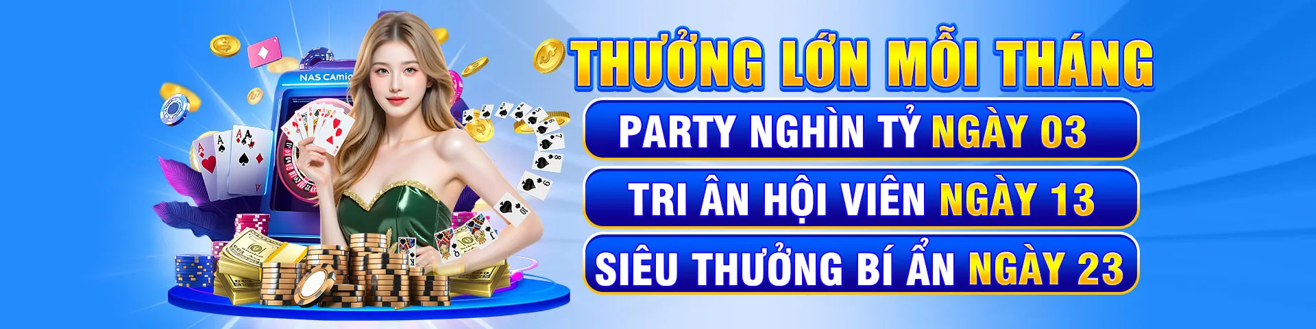 Banner quảng cáo các chương trình khuyến mãi của mn88 app
